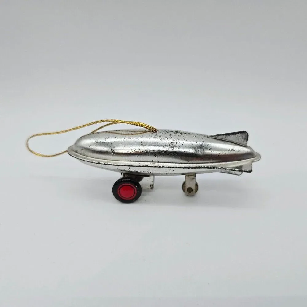 Vintage Graf Zeppelin Tin Ornament